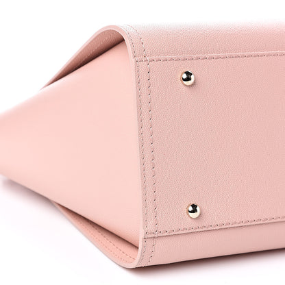 Chanel Caviar Small Studded Deauville Tote Light Pink 10 of 10