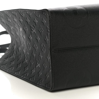 Louis Vuitton Empreinte Monogram Giant Onthego GM Black 8 of 10