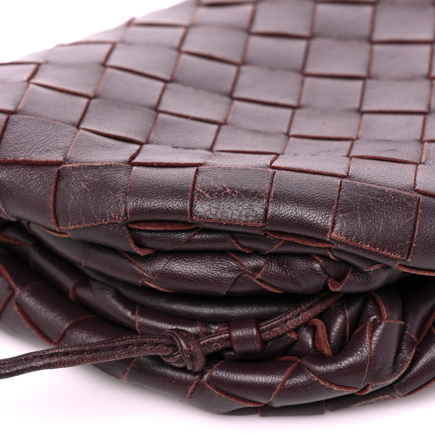 Nappa Intrecciato The Mini Pouch Grape