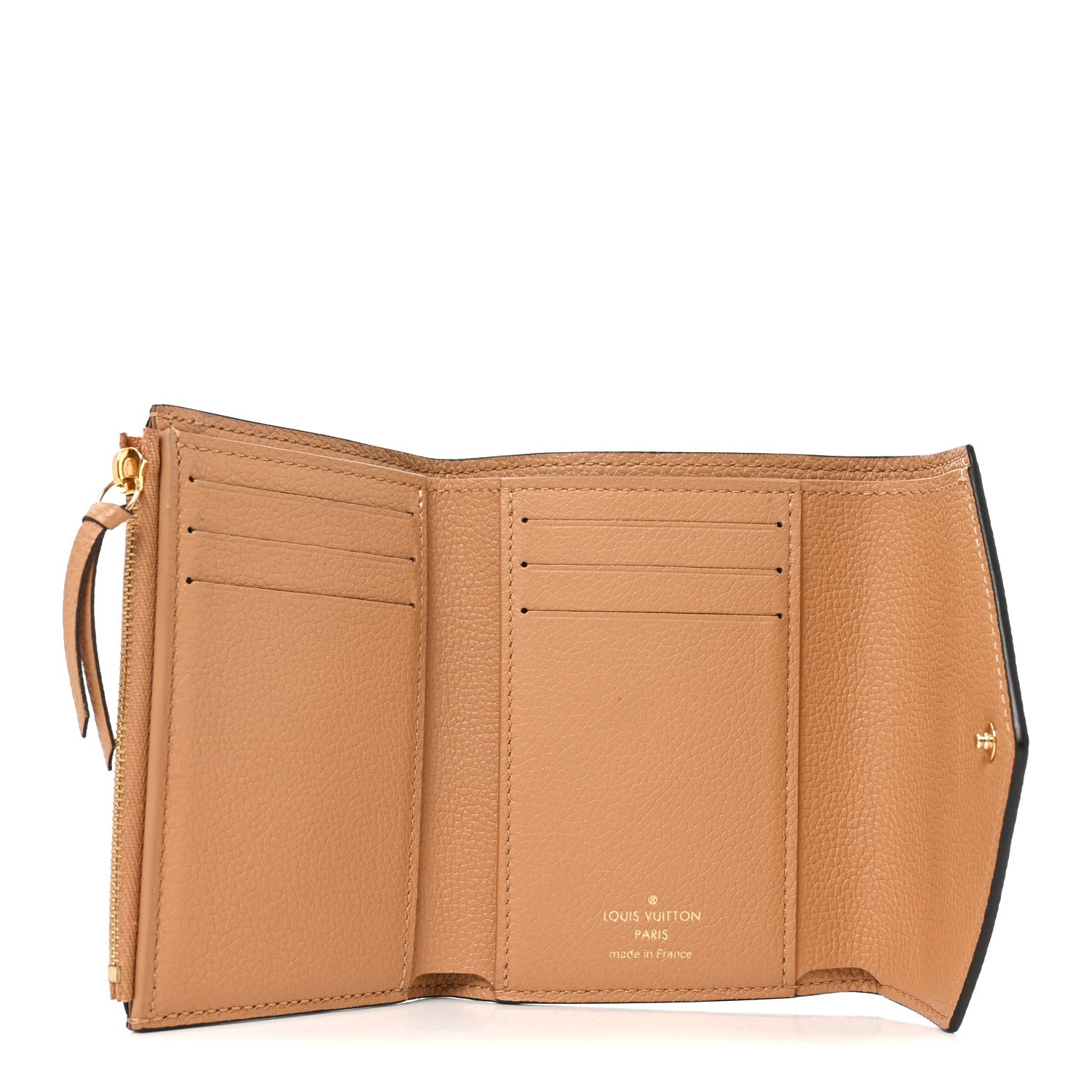 Louis Vuitton Empreinte Monogram Giant Victorine Wallet Arizona Creme 5 of 6