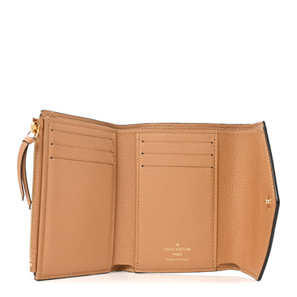 Louis Vuitton Empreinte Monogram Giant Victorine Wallet Arizona Creme 5 of 6