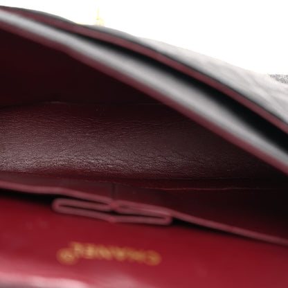 Chanel Jersey Quilted Small Double Flap Black 5 of 10