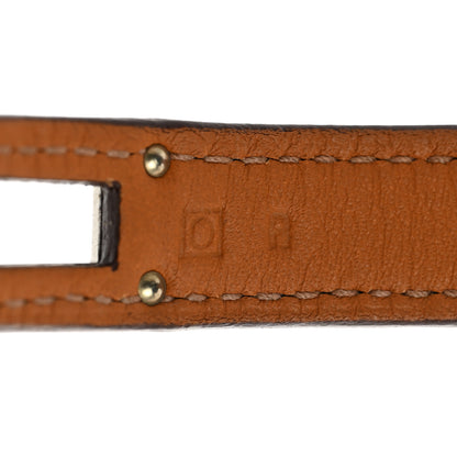 Hermes Lizard Kelly Double Tour Bracelet S Mykonos 6 of 7