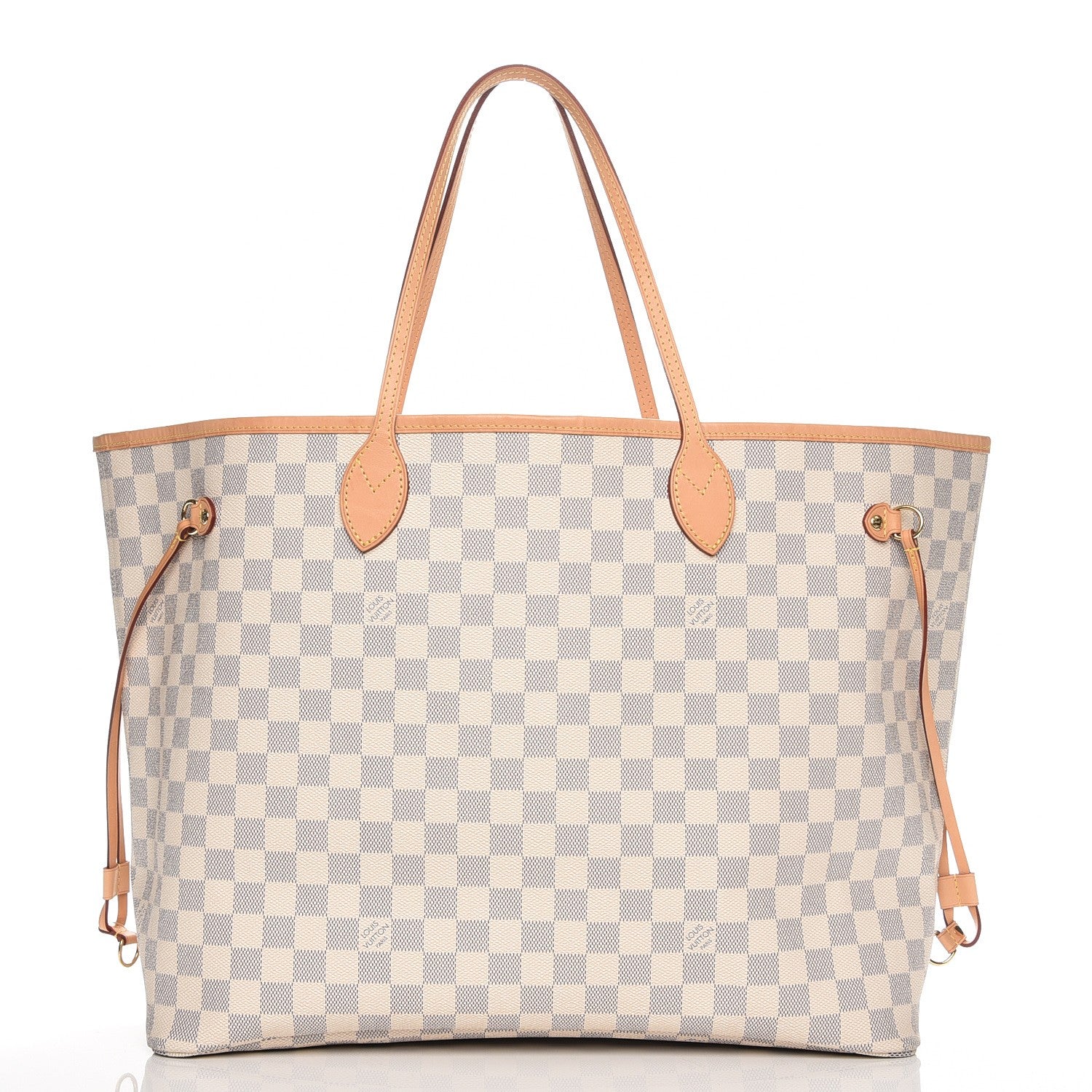 Louis Vuitton Damier Azur Neo Neverfull GM Rose Ballerine 3 of 10