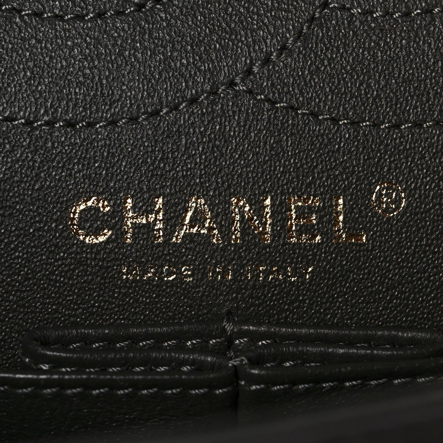 Aged Calfskin Chevron Quilted 2.55 Reissue 226 Flap Dark Grey