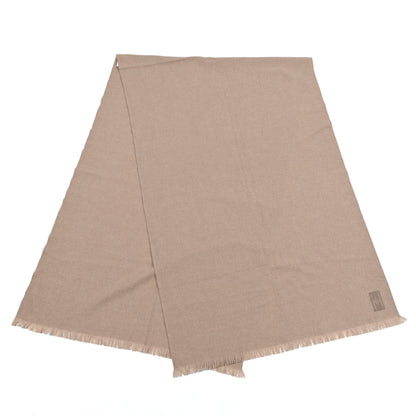 Hermes Cashmere Silk New Libris Stole Beige Naturel 2 of 3
