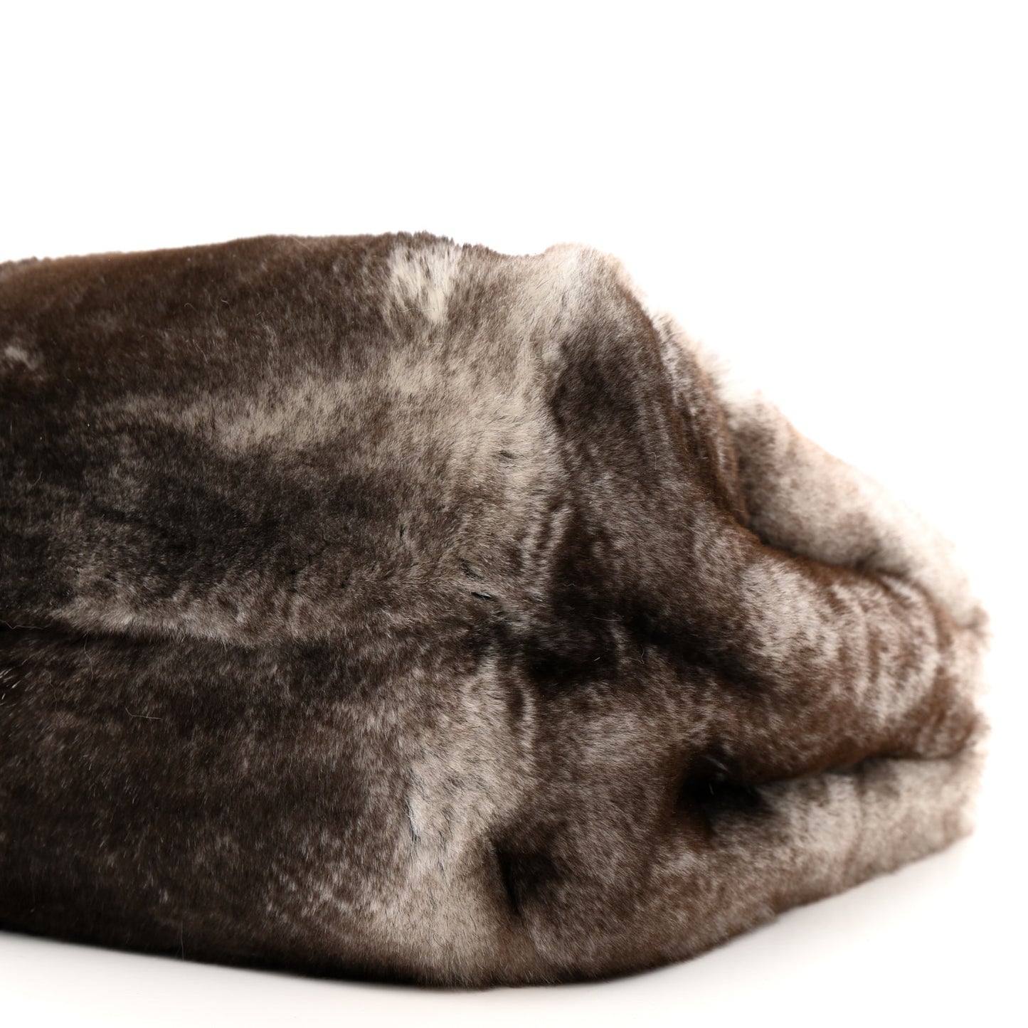 Chinchilla Fur Ramona White Grey