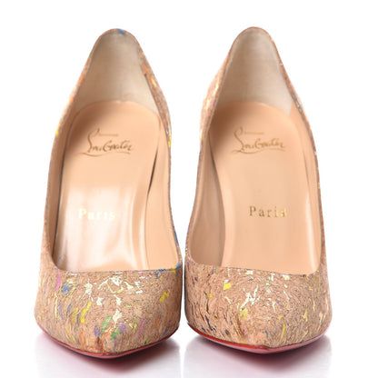 Christian Louboutin Liege Lame Decoltish 100 Pumps 36 Multicolor 2 of 7