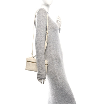 Bottega Veneta Calfskin Intrecciato Bang Bang Vanity Case Sea Salt 2 of 11