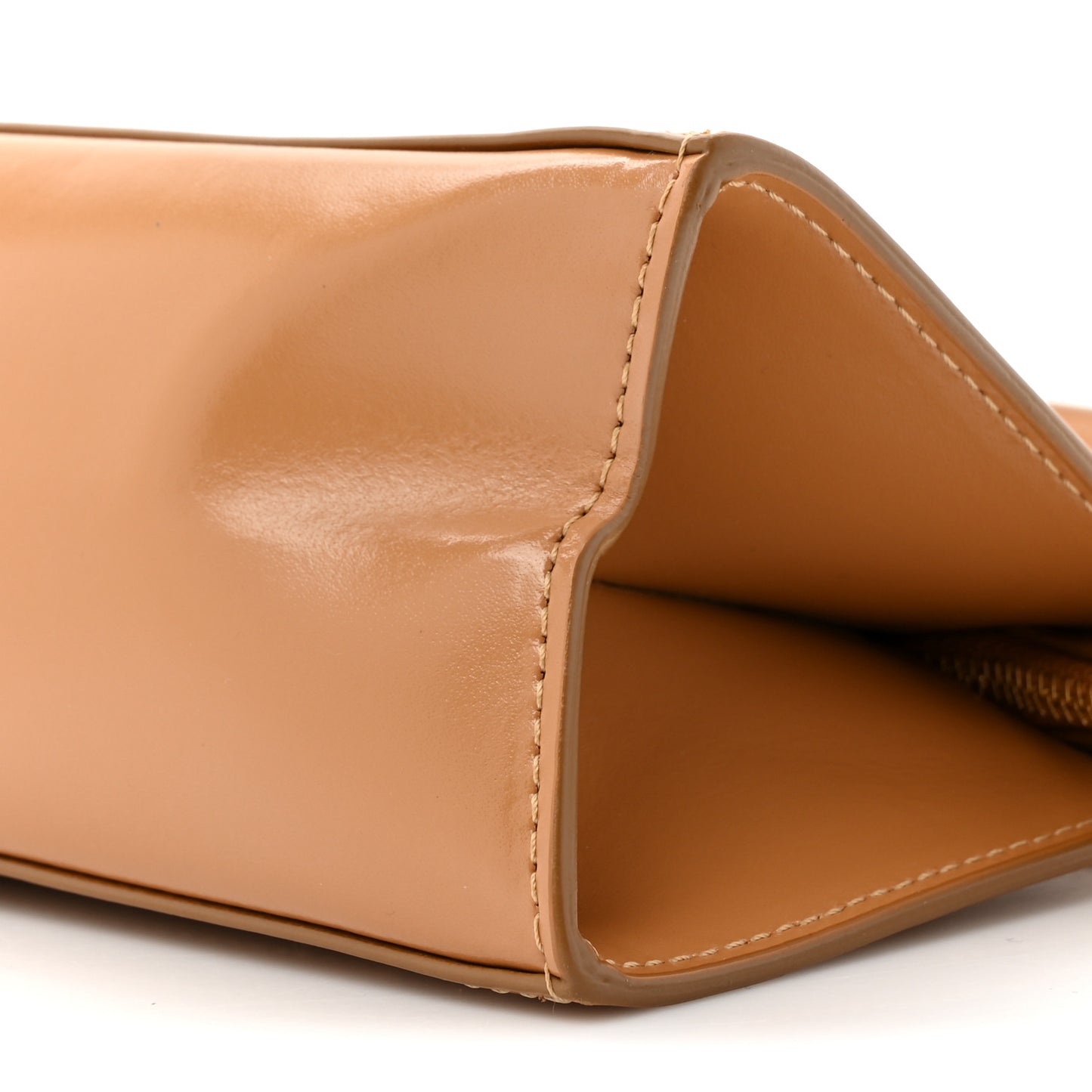 Calfskin Pencil Shoulder Bag Caramel
