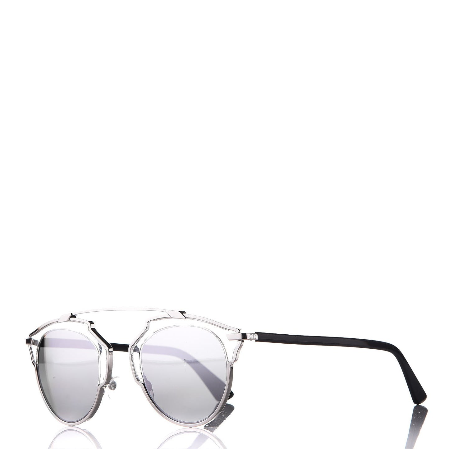 Mirrored So Real Sunglasses Silver
