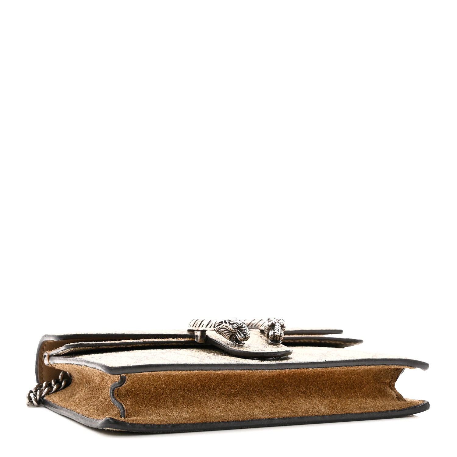 Gucci GG Supreme Monogram Super Mini Dionysus Shoulder Bag Taupe 4 of 9