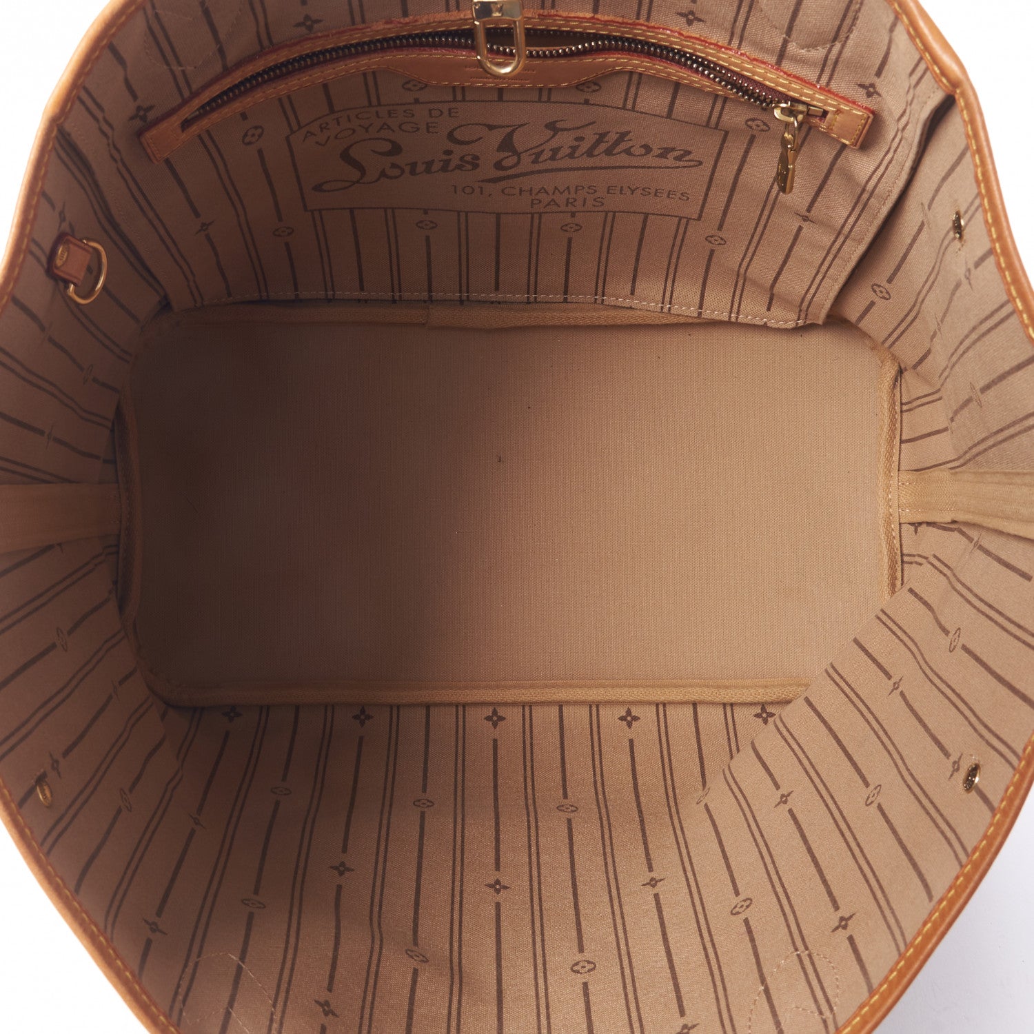 Louis Vuitton Monogram Neverfull MM 7 of 10