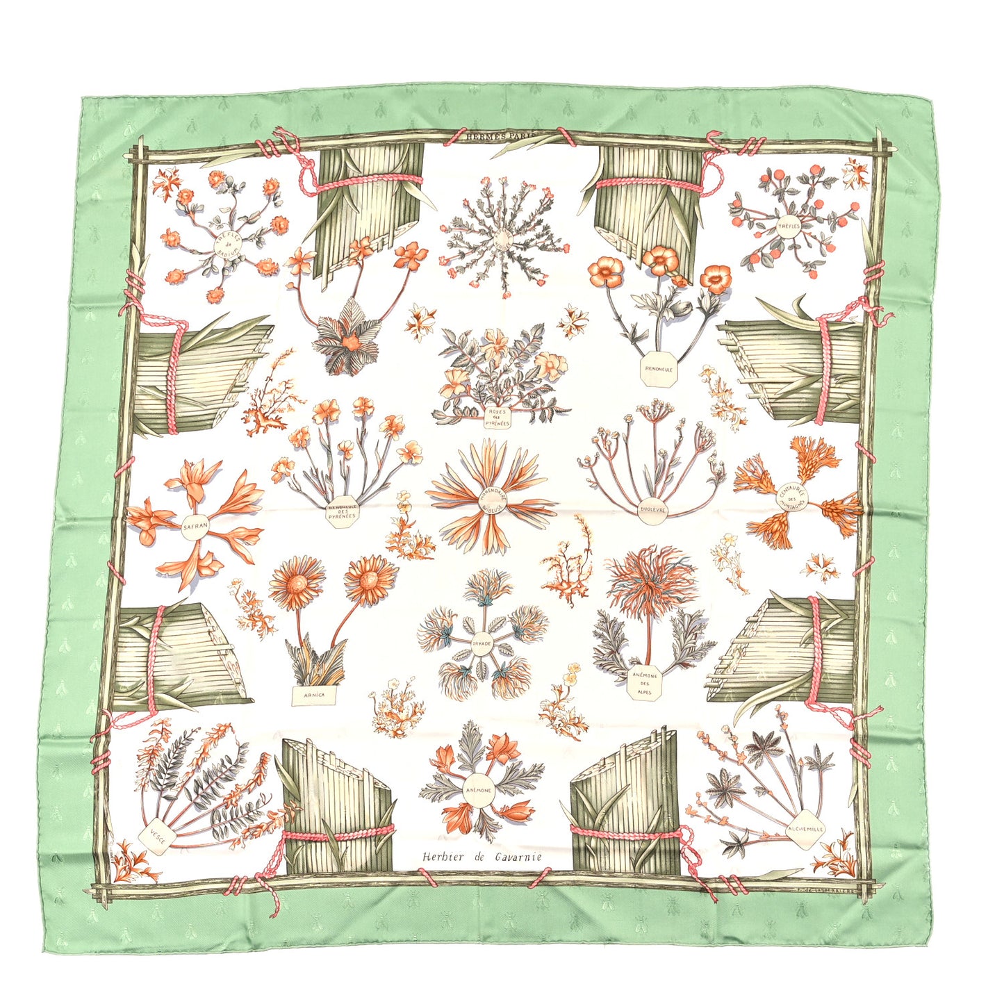 Silk Herbier De Gavarnie Scarf 90