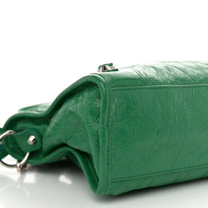 Balenciaga Agneau Classic Silver Hardware S City Magic Green 10 of 11