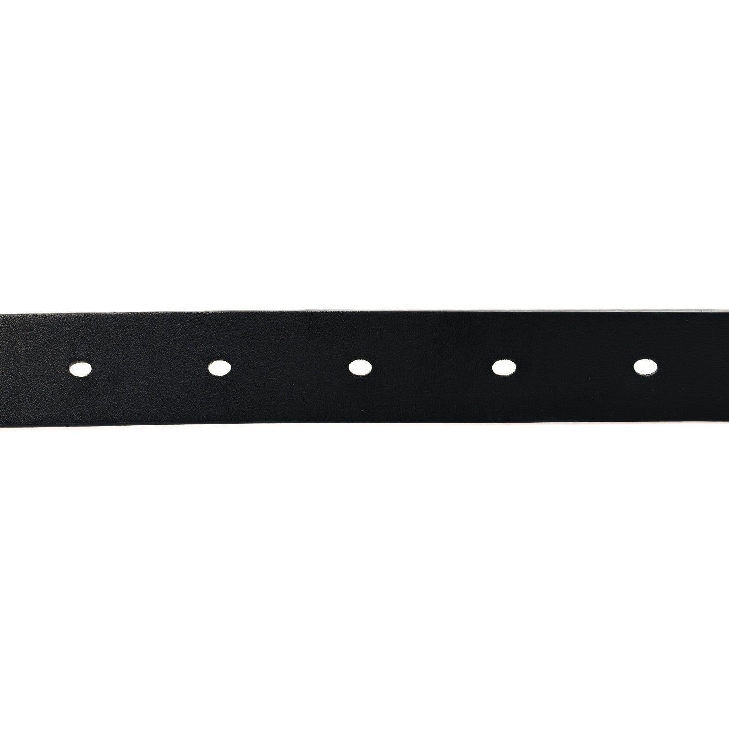 Christian Dior Calfskin Saddle Belt 75 30 Black 4 of 6