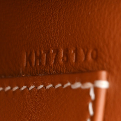 Hermes Swift Kelly Pochette Clutch Gold 7 of 8