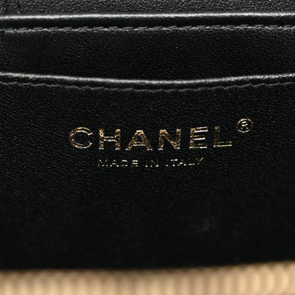 Chanel Lambskin Quilted Trendy Vanity Case Black 6 of 10
