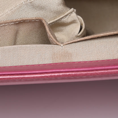 Chanel Distressed Patent Quilted New Medium Boy Flap Pink 8 of 9