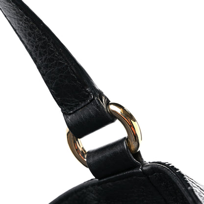 Gucci Pebbled Calfskin Large Soho Shoulder Bag Black 15 of 15