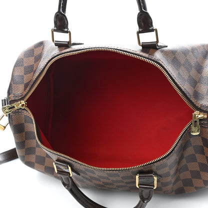 Louis Vuitton Damier Ebene Speedy Bandouliere 35 4 of 10