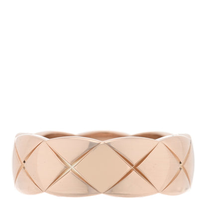 Chanel 18K Beige Gold Small Coco Crush Ring 52 6 3 of 4