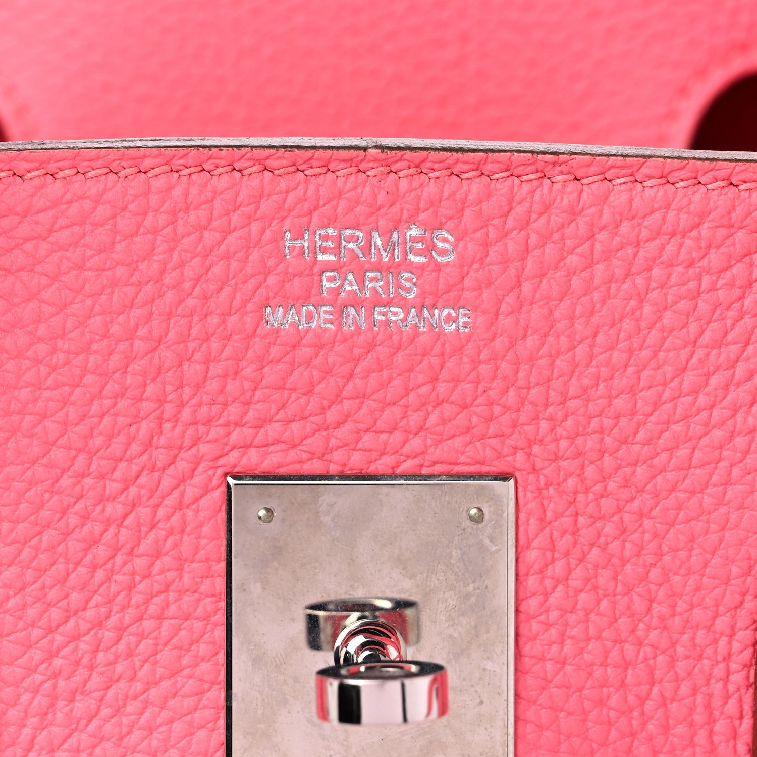Hermes Togo Birkin 35 Rose Lipstick 5 of 12