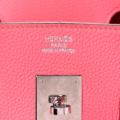 Hermes Togo Birkin 35 Rose Lipstick 5 of 12