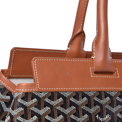 Goyard Goyardine Bellechasse Biaude MM Tote Black Gold 12 of 17