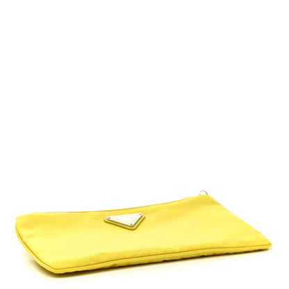 Prada Tessuto Nylon Saffiano Wristlet Girasole 4 of 8