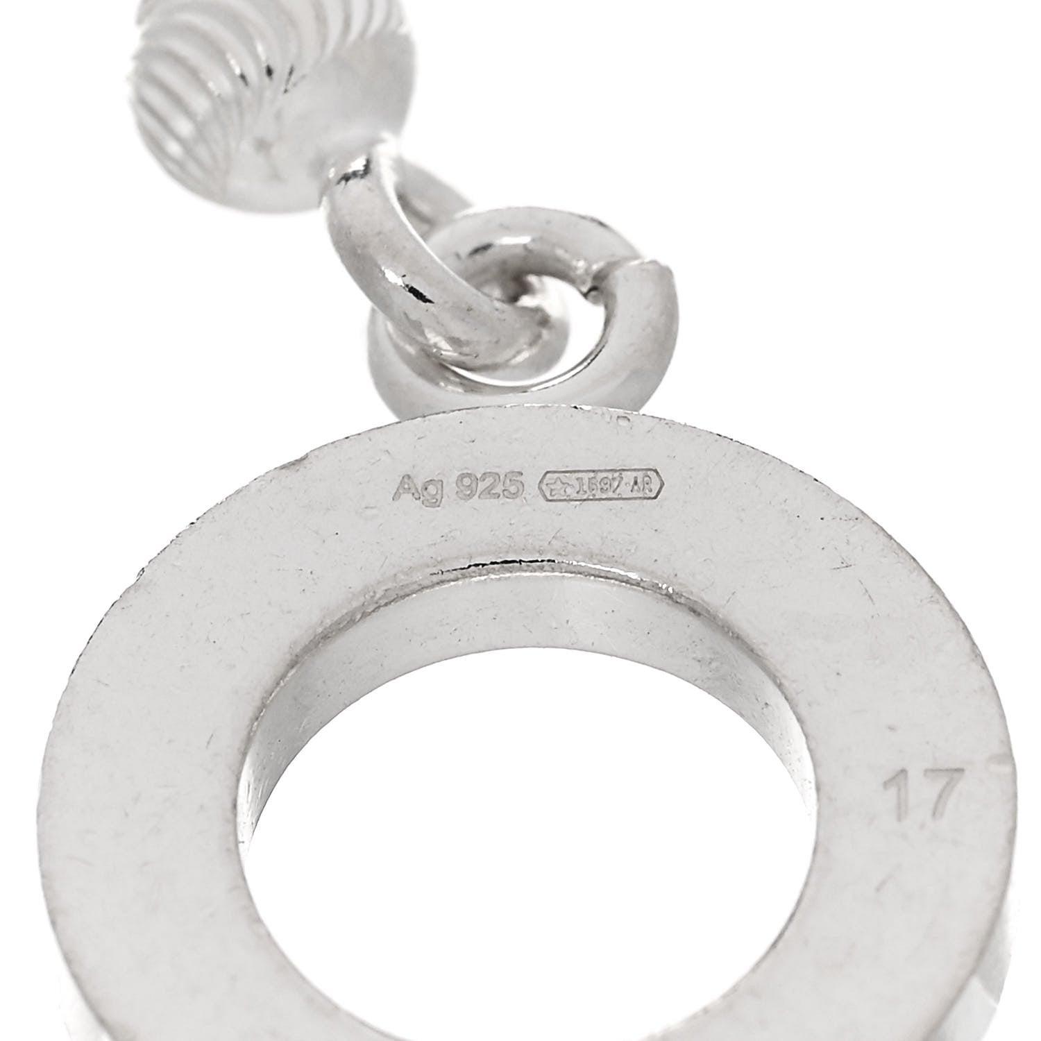 Gucci Sterling Silver Boule Bead Toggle Bracelet 3 of 5