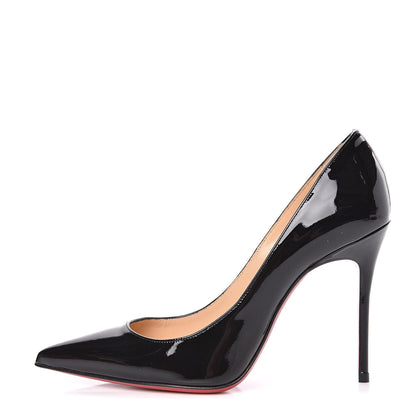 Christian Louboutin Patent Decollete 554 100 Pumps 35.5 Black 1 of 11