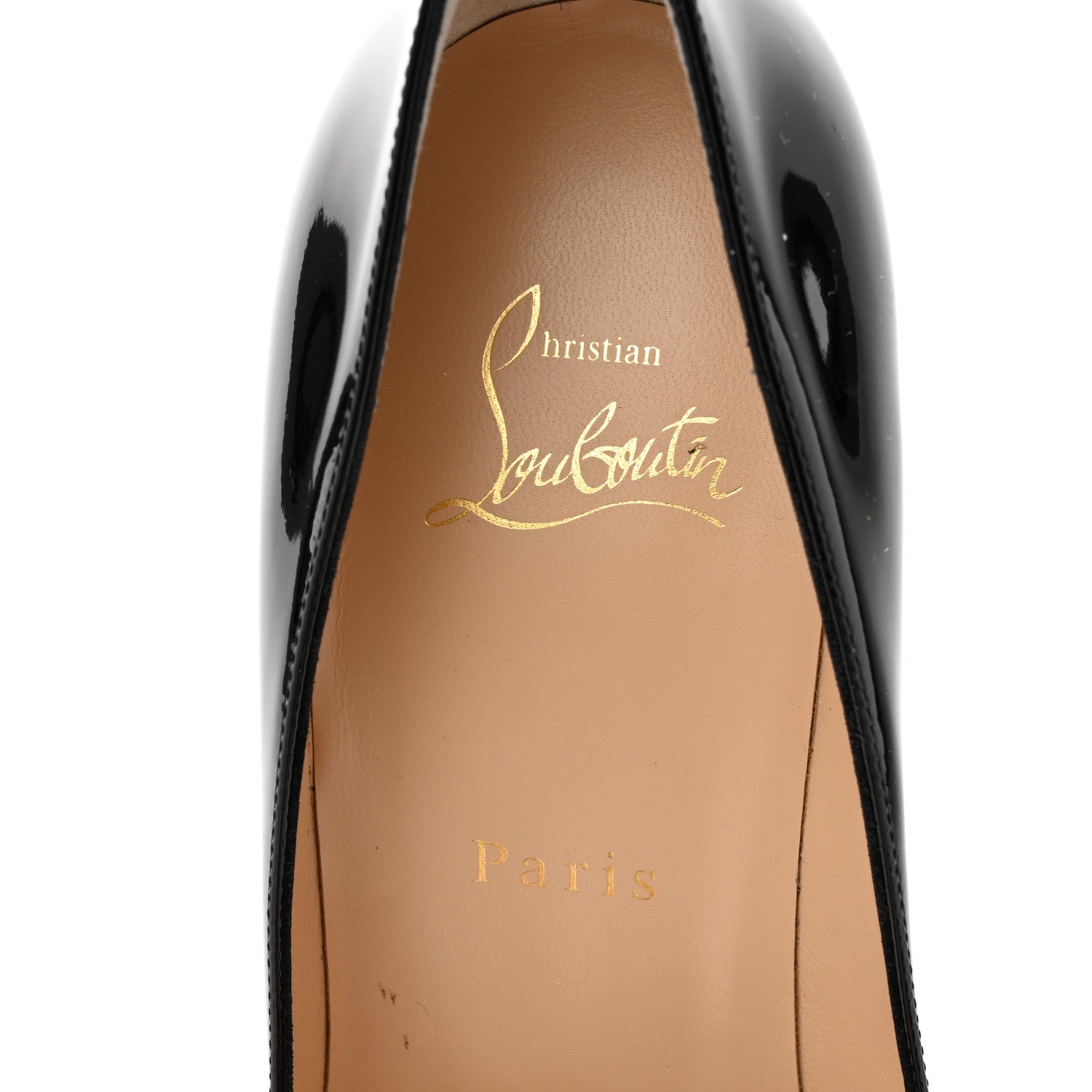 Christian Louboutin Patent Pigalle Follies 100 Pumps 39 Black 6 of 9