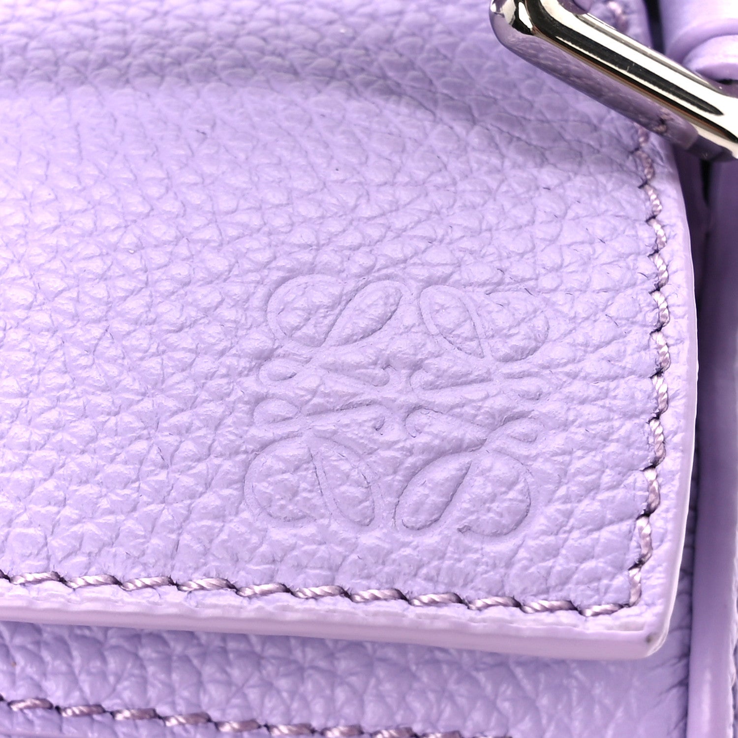 Loewe Calfskin Mini Puzzle Bag Light Mauve 7 of 10