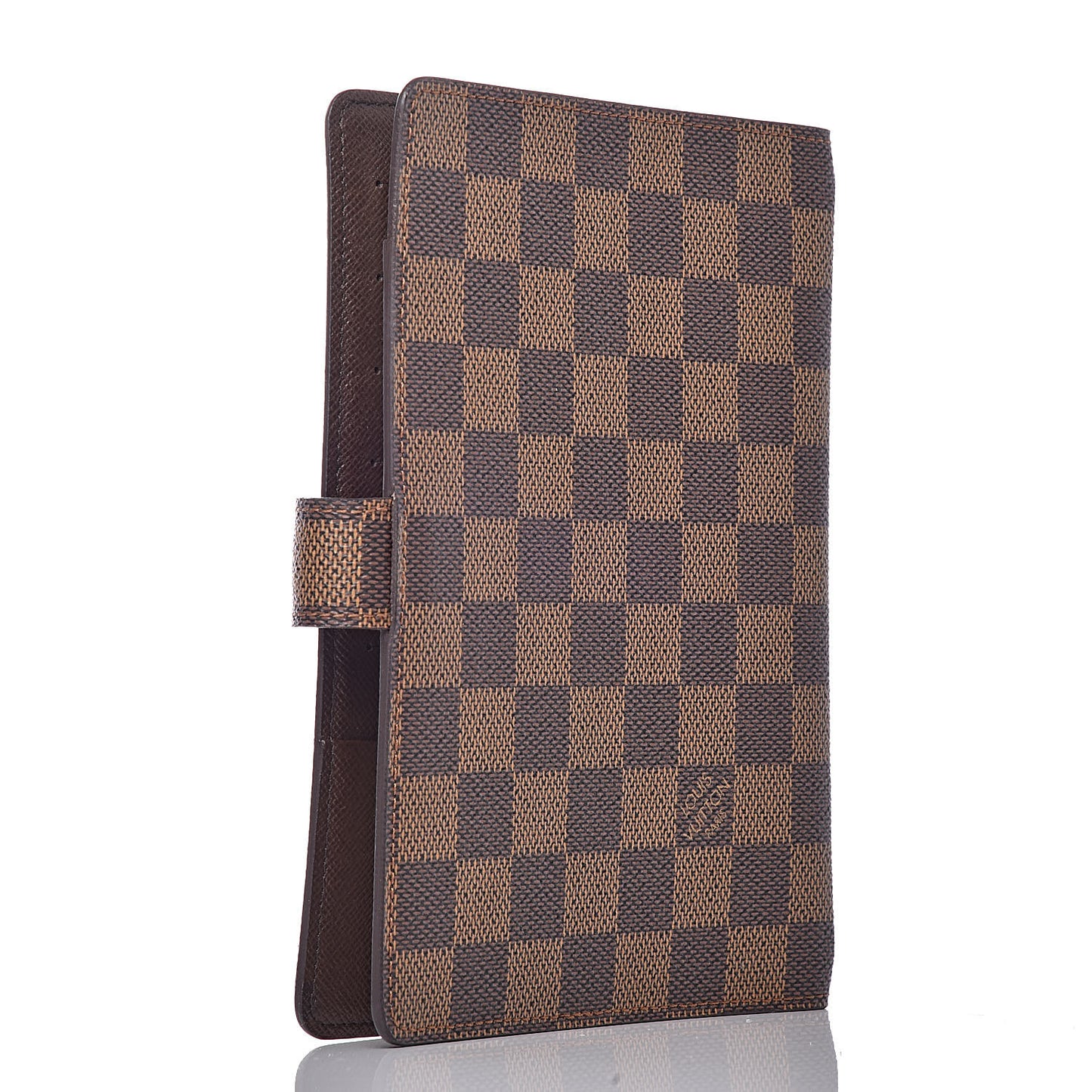Damier Ebene Medium Ring Agenda Cover