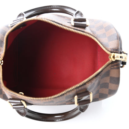 Louis Vuitton Damier Ebene Speedy Bandouliere 25 5 of 9