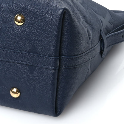 Louis Vuitton Empreinte Monogram Giant CarryAll MM Navy 10 of 10