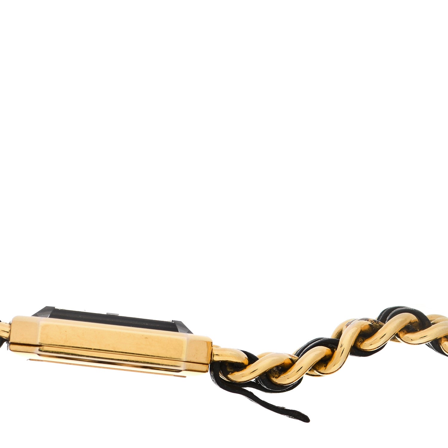 Chanel Stainless Steel Lambskin 20mm Chain Premiere Quartz Watch Gold L 5 of 5