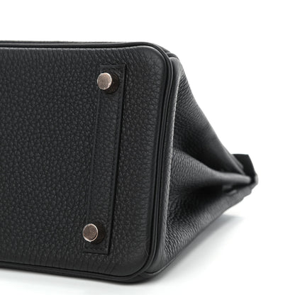 Hermes Togo Birkin 25 Black 8 of 10