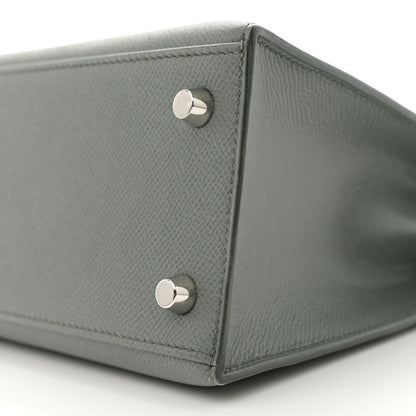 Hermes Epsom Kelly Sellier 25 Vert Amande 10 of 13