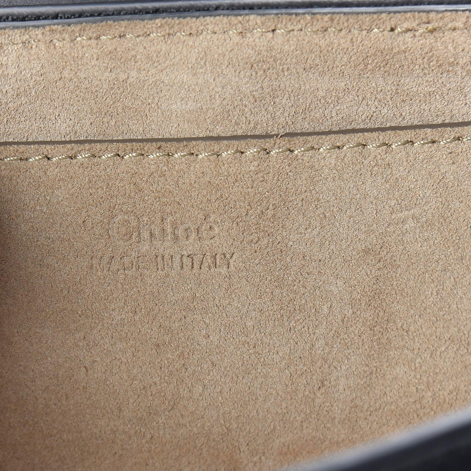 Chloe Calfskin Quilted Nano Drew Bijou Shoulder Bag Black 6 of 9