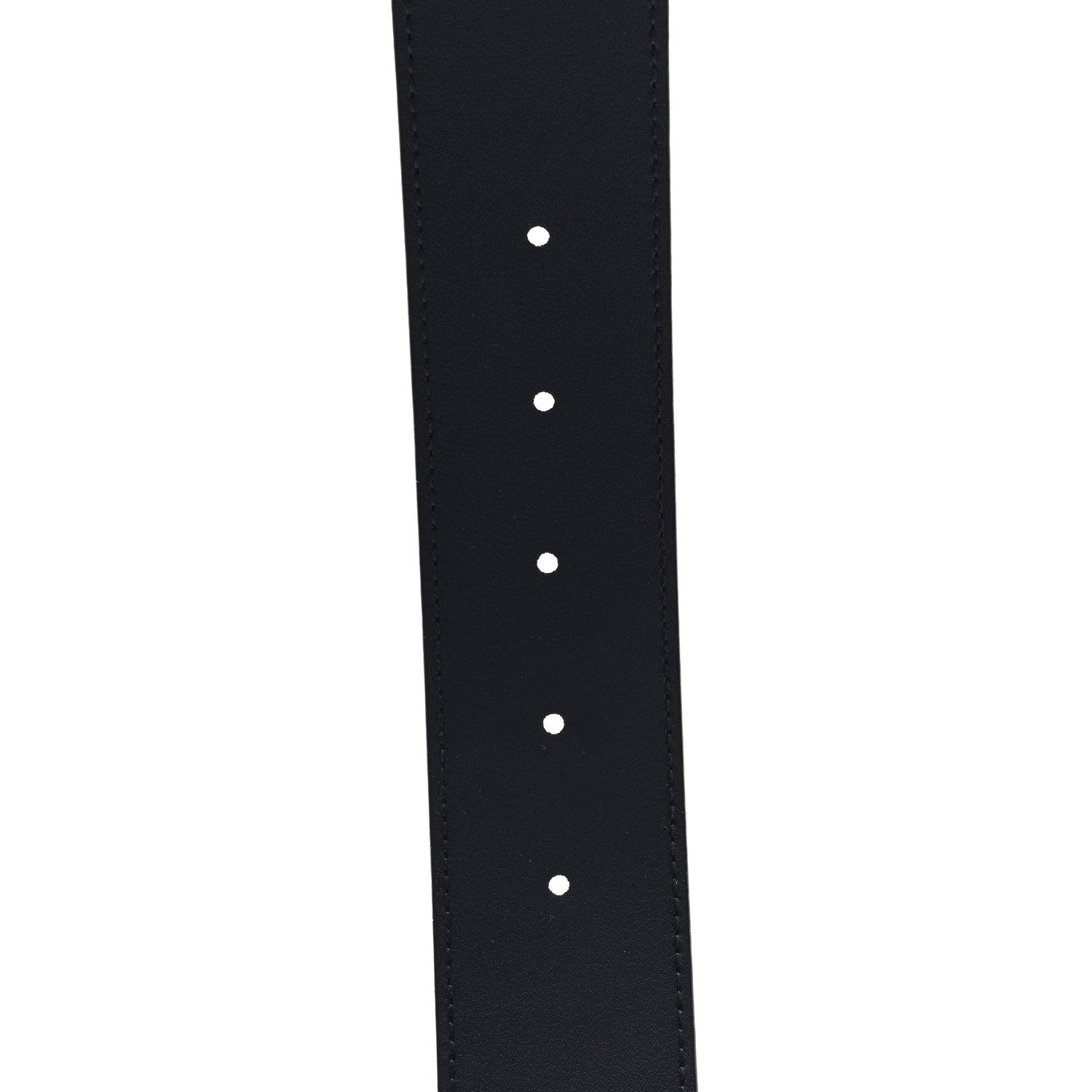 Gucci Guccissima Signature Interlocking G 40mm Belt 80 32 Blue 4 of 5