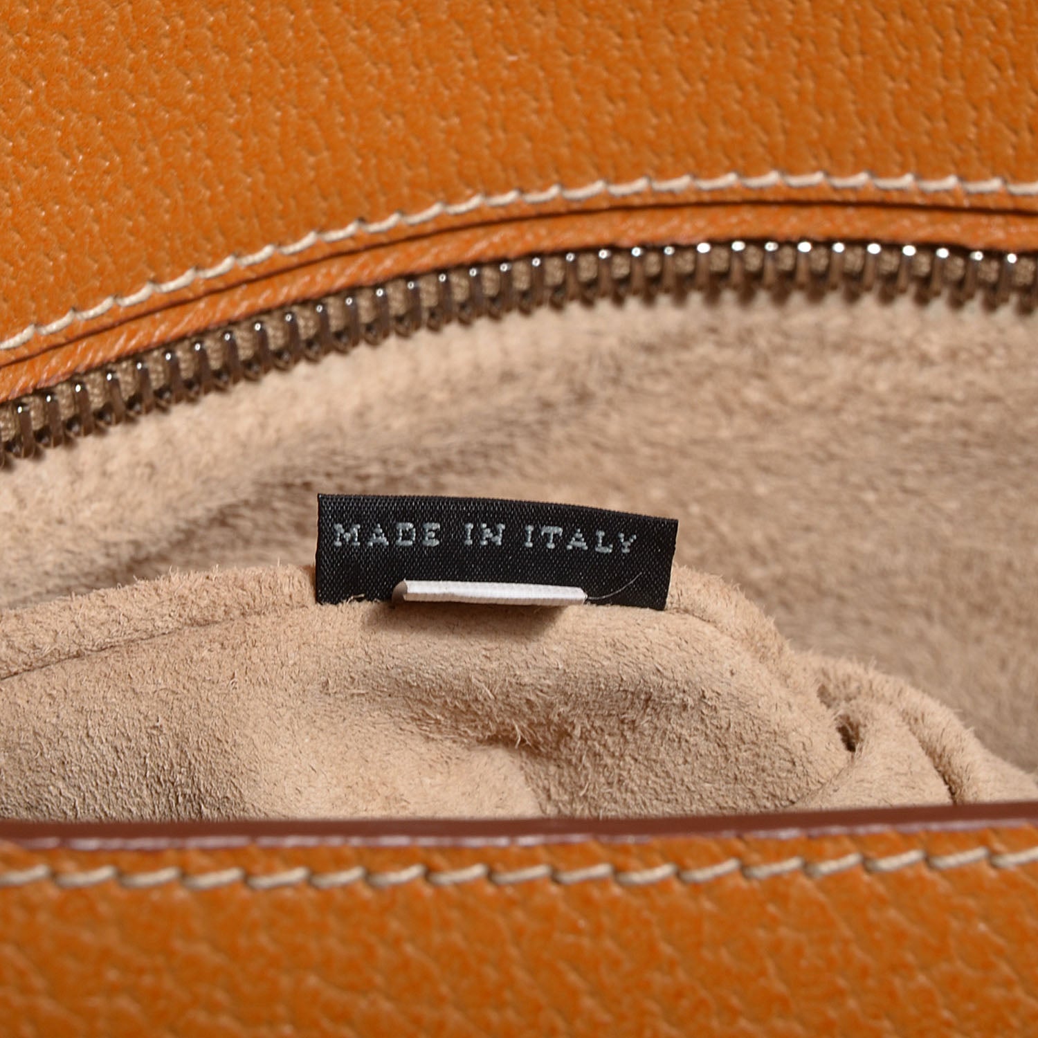 Prada Cinghiale Top Handle Bag Cuoio 10 of 12
