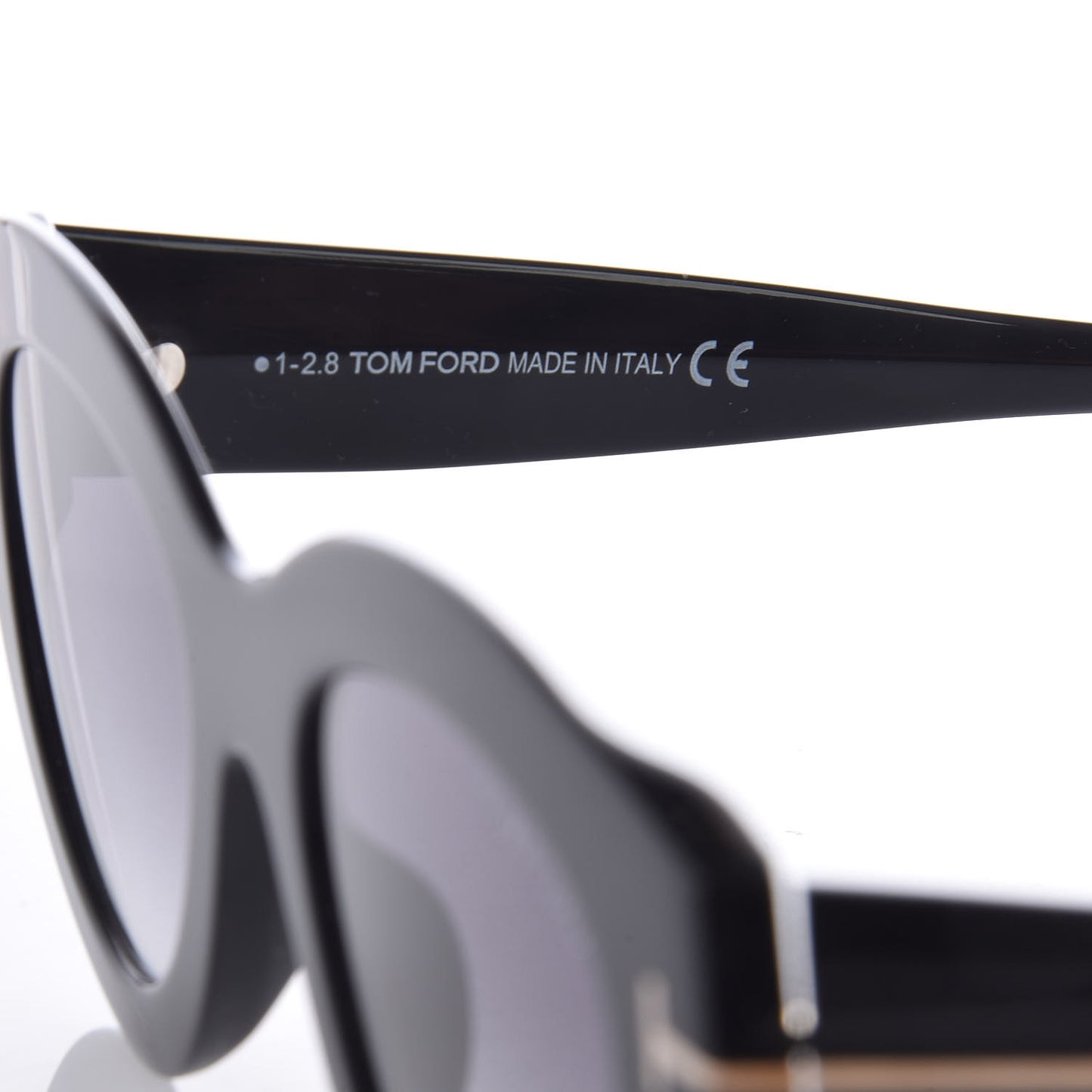 Slater Cat Eye Sunglasses TF658 Black
