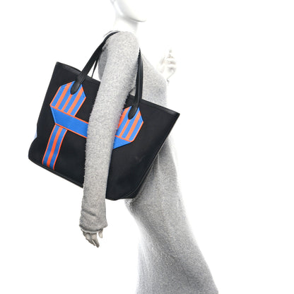 Hermes Canvas Taurillon Clemence Pursangle Tote 2 of 11