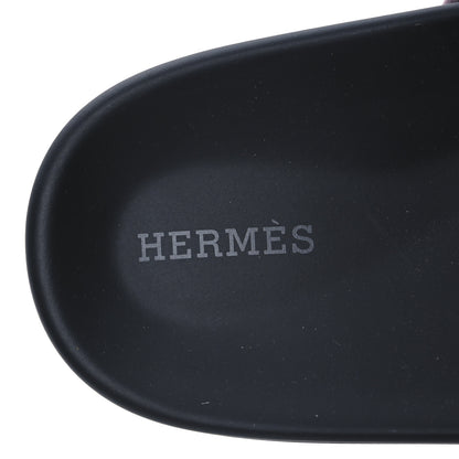 Hermes Calfskin Womens Chypre Sandals 41 Rose Porcelaine 9 of 13