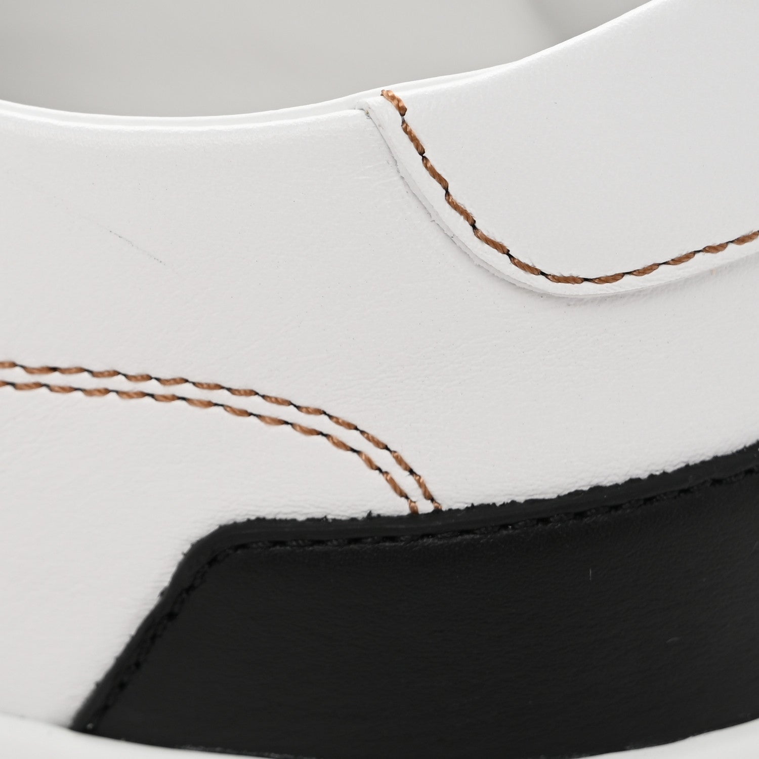 Hermes Calfskin Mens Deep Sneakers 39.5 White Naturel 11 of 12