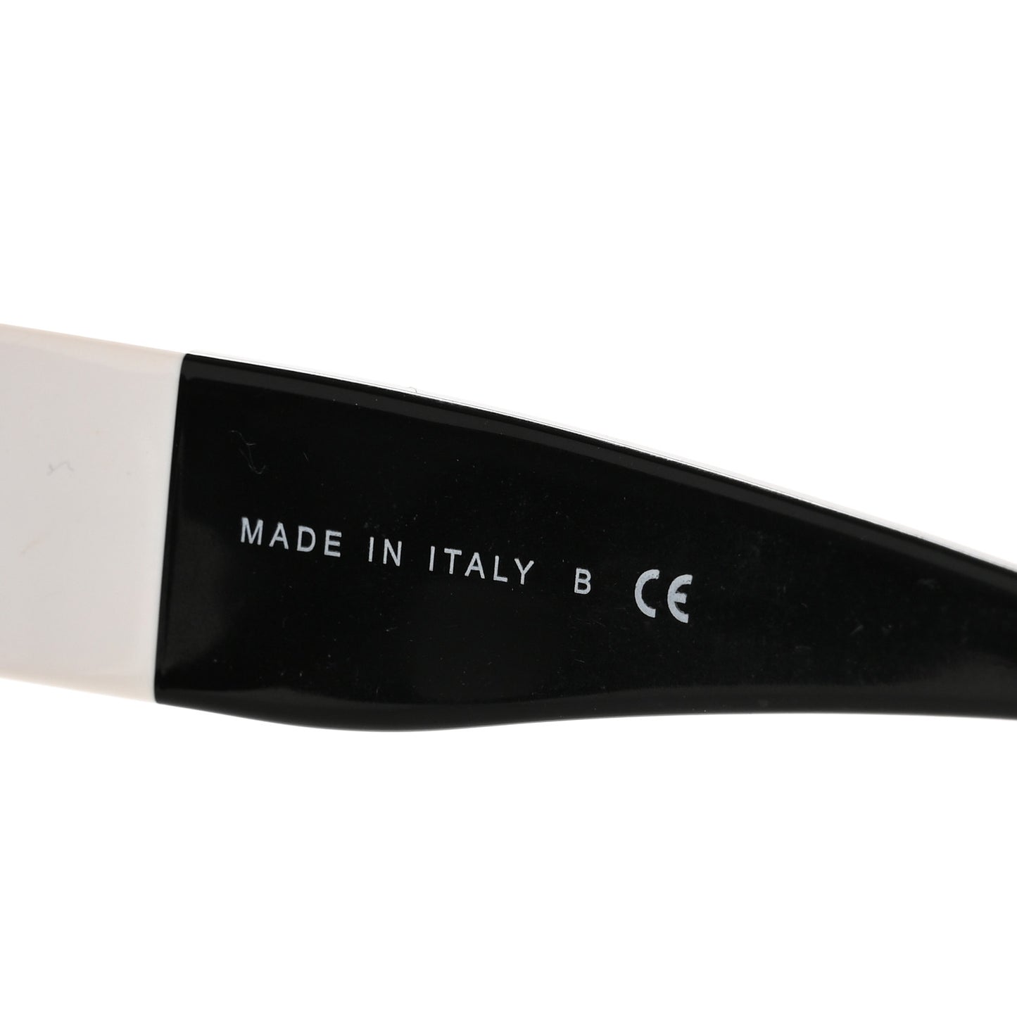 Acetate CC Lace Effect Sunglasses 5146 Black White