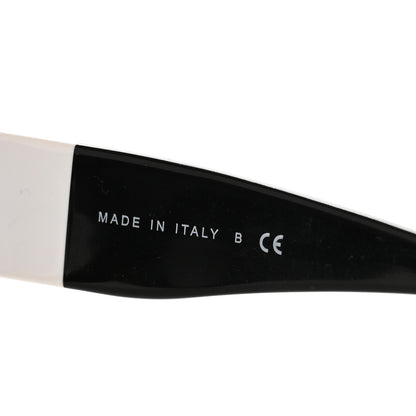 Chanel Acetate CC Lace Effect Sunglasses 5146 Black White 6 of 9