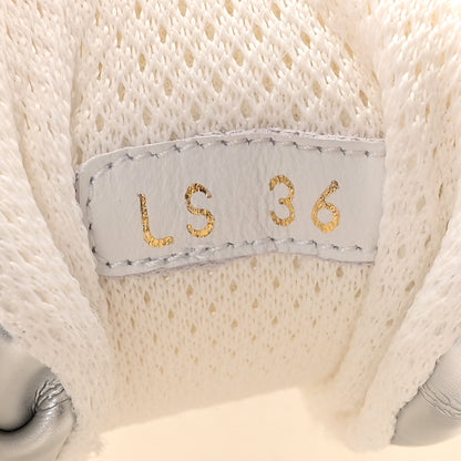 Christian Dior Matte Technical Fabric Mesh Dior Vibe Sneakers 36 White Silver 8 of 18